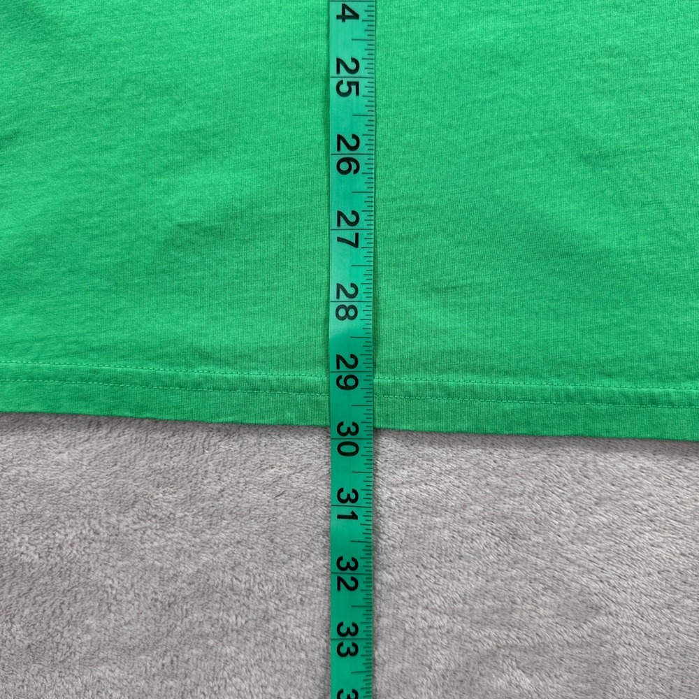 Criquet Polo Shirt Mens Large Green The Players Shirt Pima Cotton Short Sleeve - Picture 9 of 10